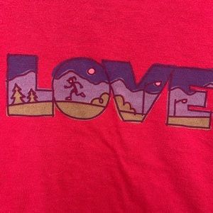 Life is Good, Medium, Magenta top